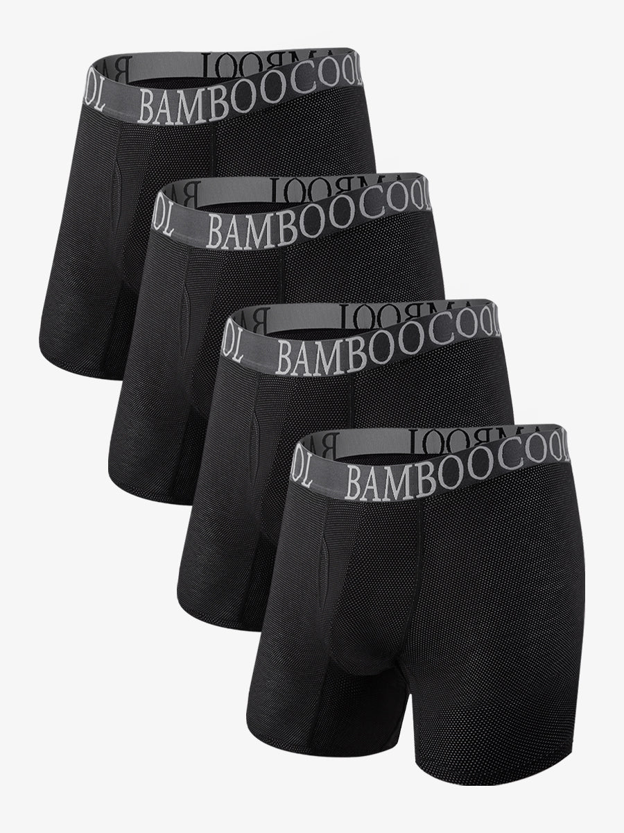 360° Mesh Cooling Men's Boxer Briefs 4 Pack