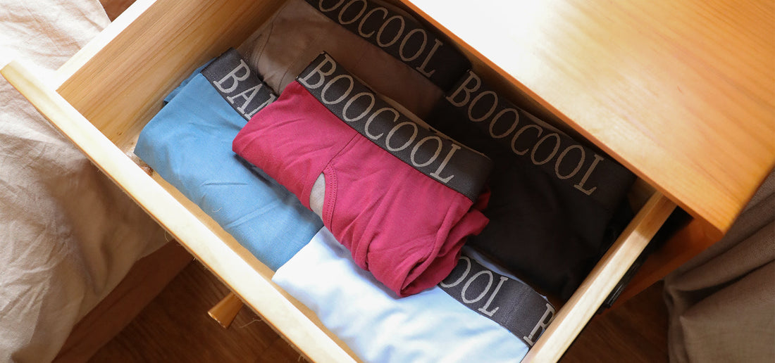 Bamboo Cool Underwear in drawer