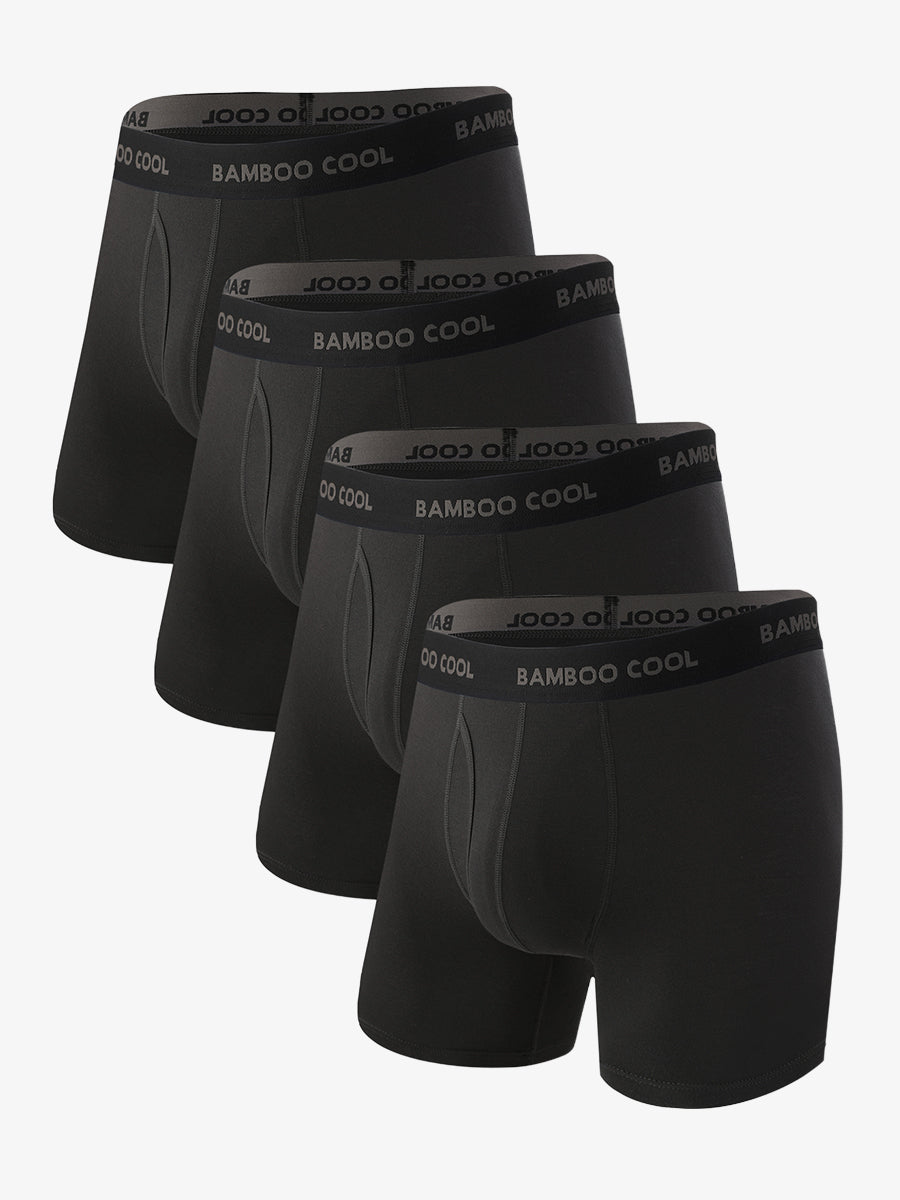 No Ride-Up Breathable Men's Boxer Briefs