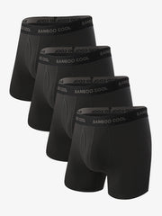 No Ride-Up Breathable Men's Boxer Briefs