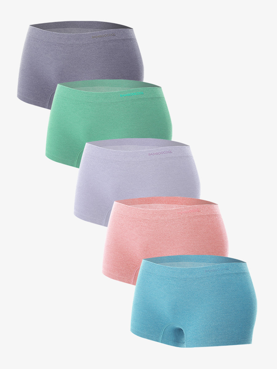 Women's Boyshort Briefs 5 Pack
