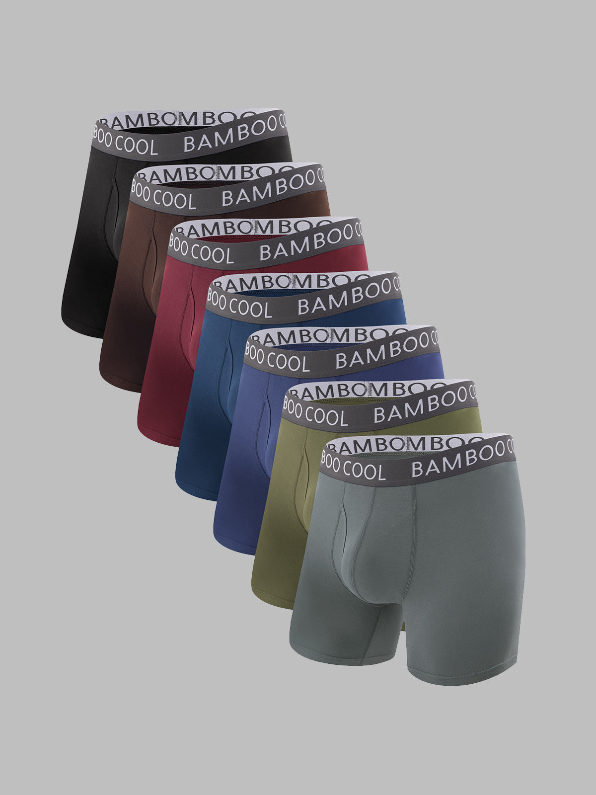 Soft Men's Boxer Briefs 7 pack