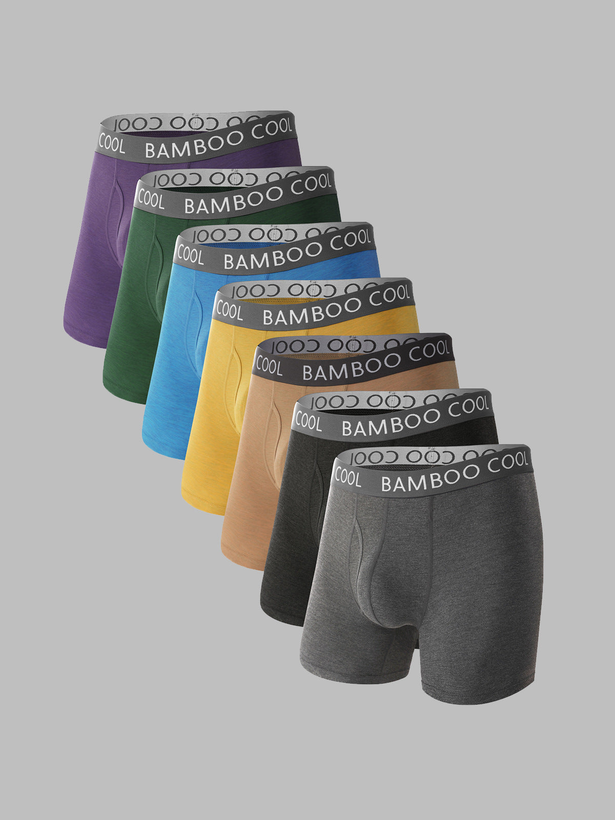 Soft Men's Boxer Briefs 7 pack