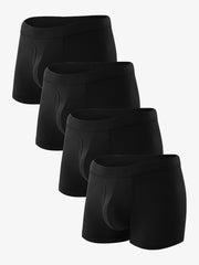 No-Ride Men's Trunks Underwear 4 Pack