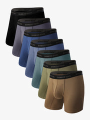 Ultra Soft Boxer Briefs for Men 7 Pack