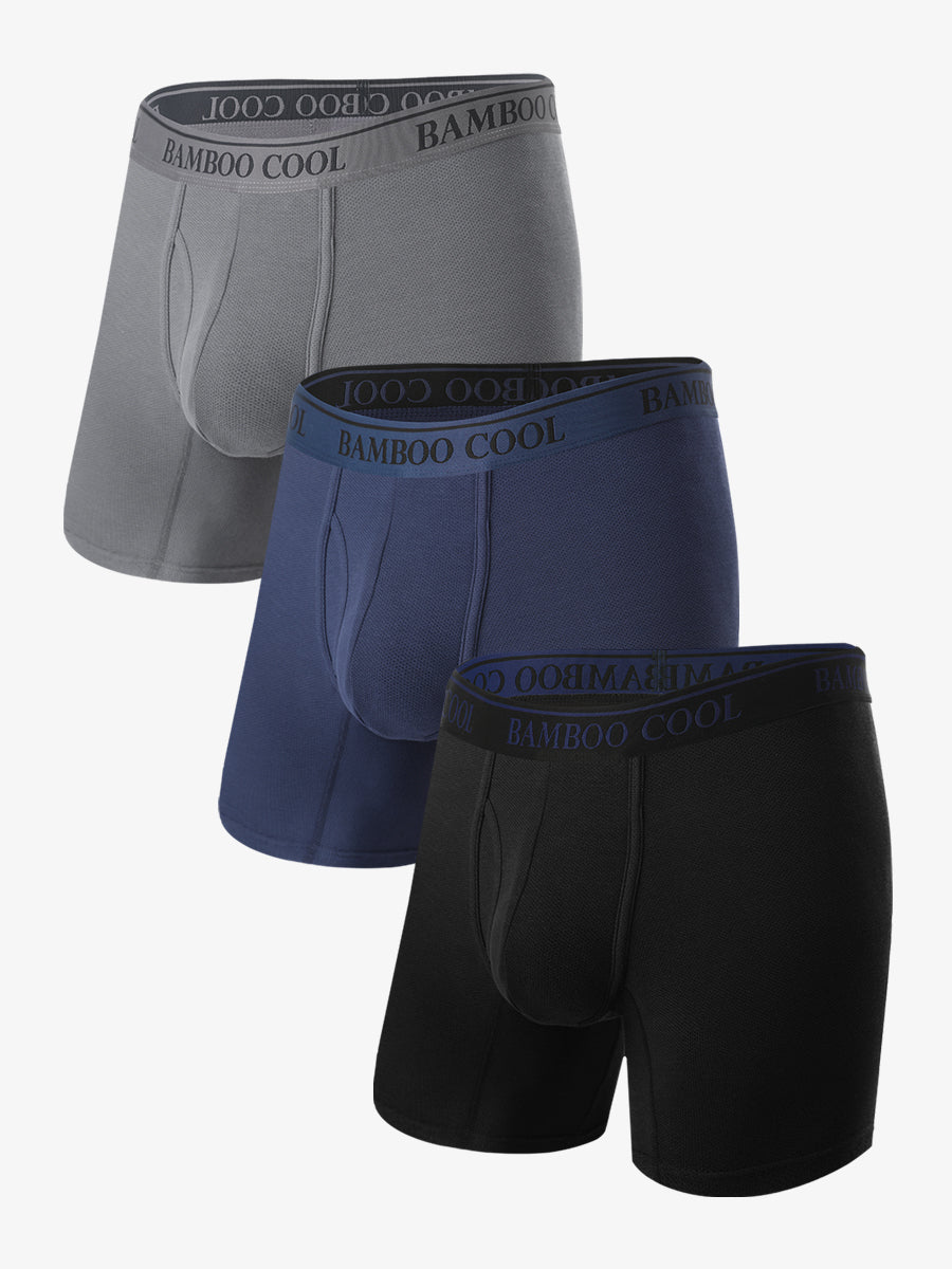 360° Mesh Cooling Men's Boxer Briefs 3 Pack