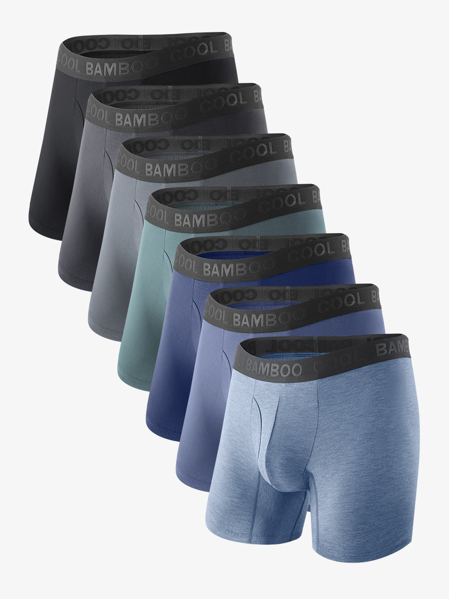 Men's Boxer Briefs with Fly 7 Pack