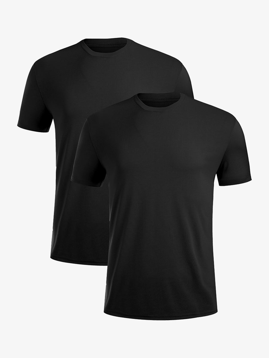 Men's Crewneck T Shirt 2 Pack