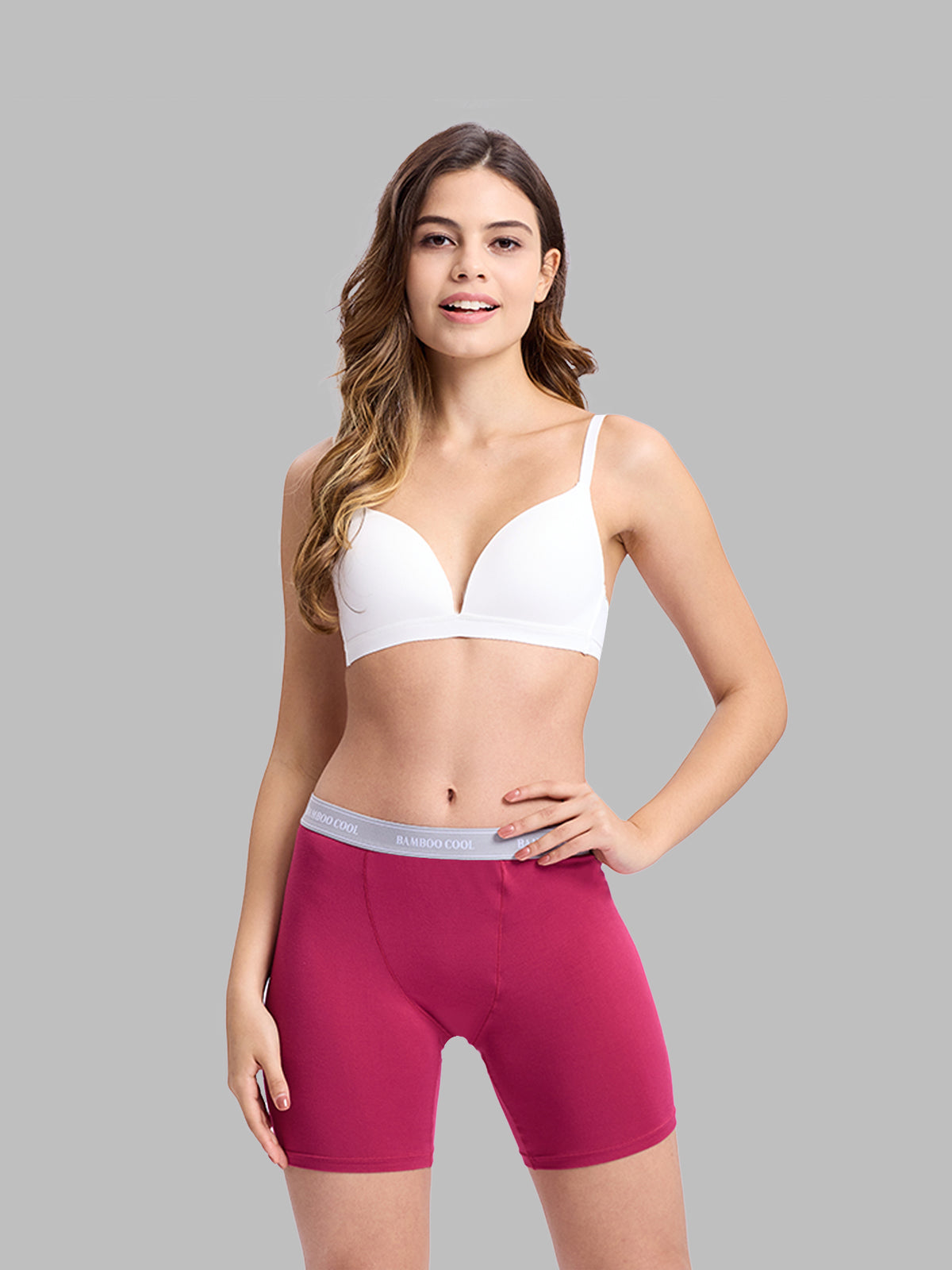 Soft Stretch Comfort Women's Boxer Briefs Boyshorts 5 Pack