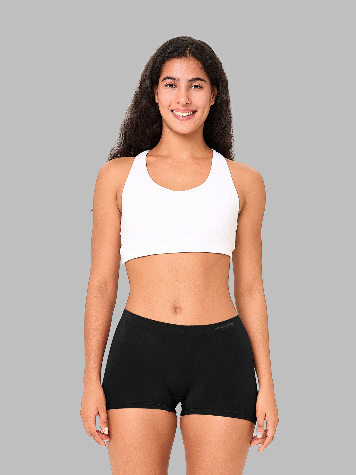 Seamless High-Waist Women’s Boyshorts Moisture-Wicking 5 Pack