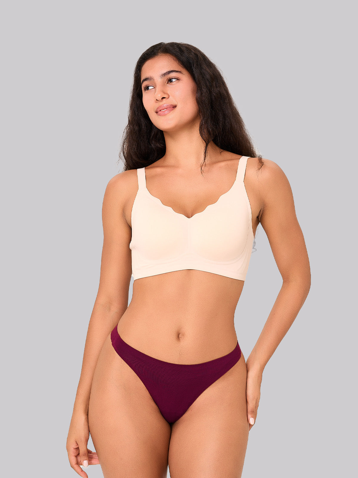Seamless No-Show Women’s Thongs 6 Pack