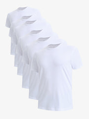 Men's Breathable Crewneck Undershirts 6 Pack