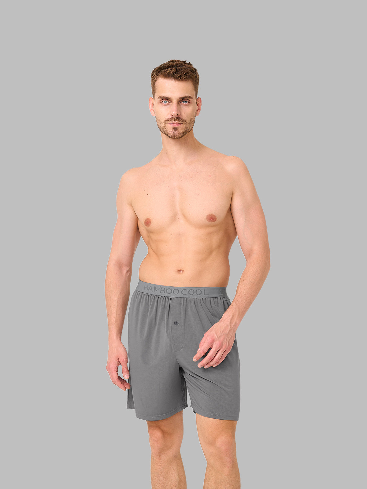 Comfy Lightweight Men’s Pajama Shorts Lounge Fit with Pockets 2 Pack