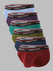Men’s Classic Briefs Soft Breathable Open-Fly Tag-Free MultiPack