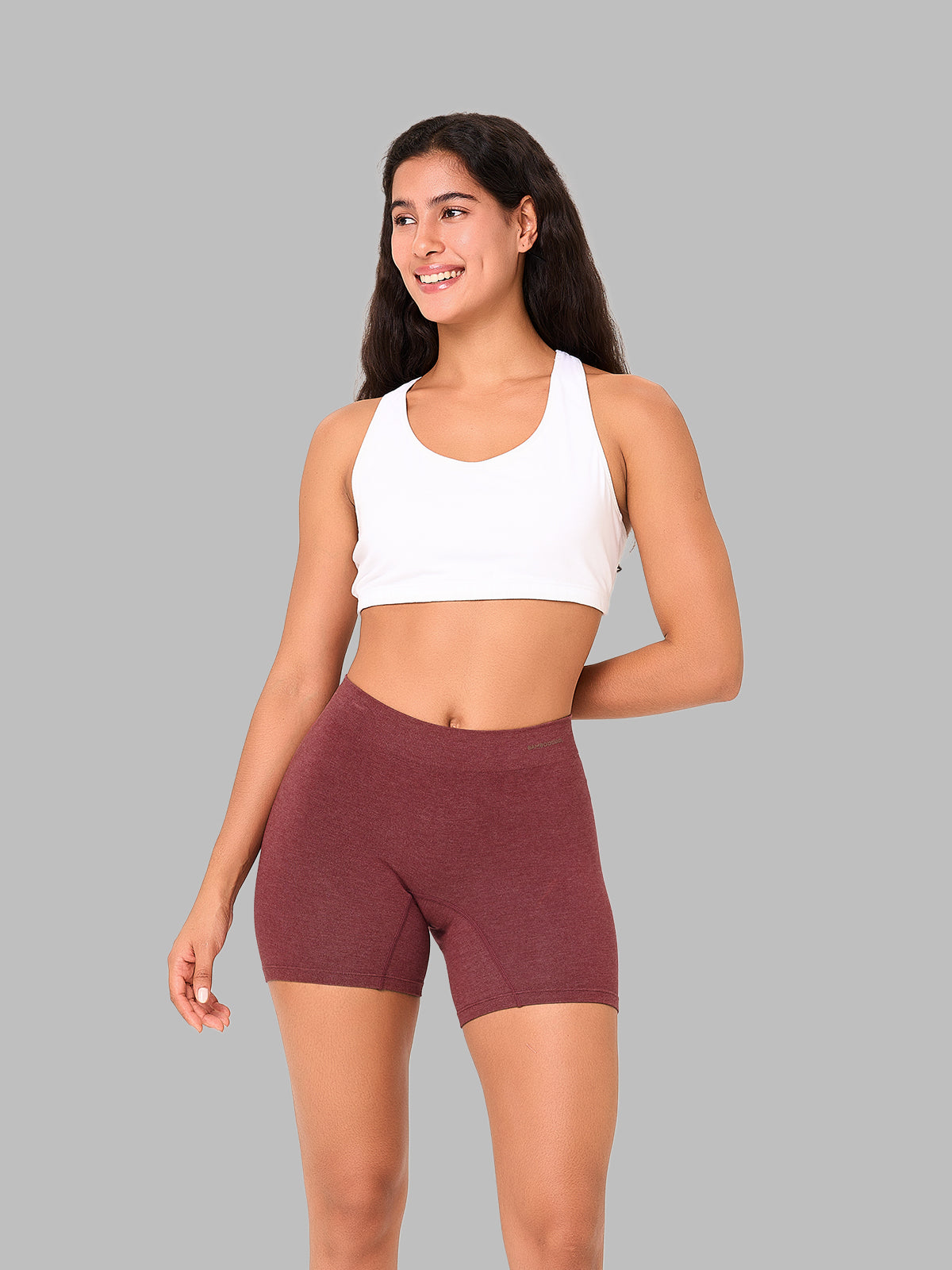 Seamless Women's Boyshort Stretchy with Elastic Waistband 5 Pack