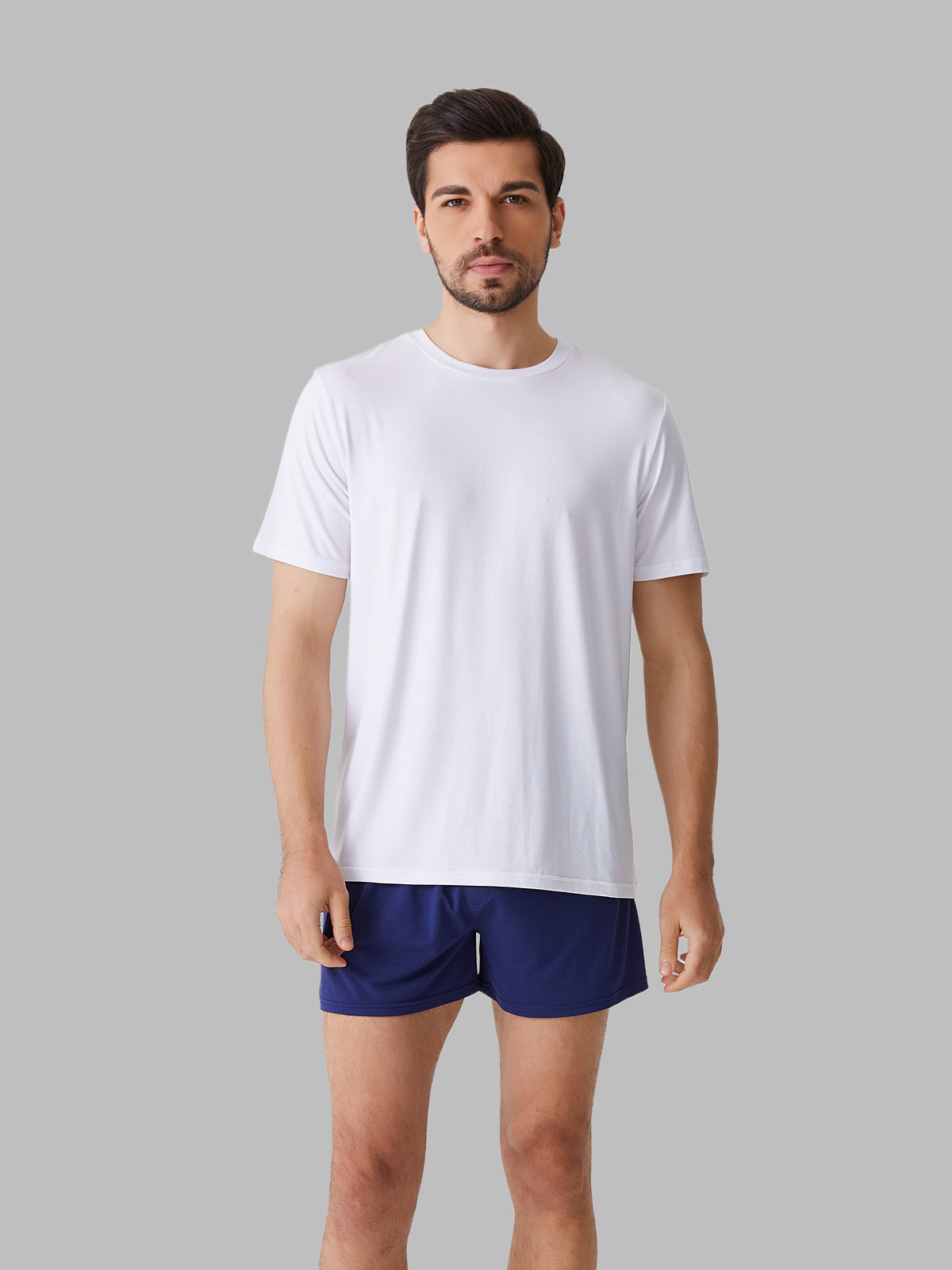 Moisture-Wicking Men's Stretch Crewneck T-Shirts 3 Pack