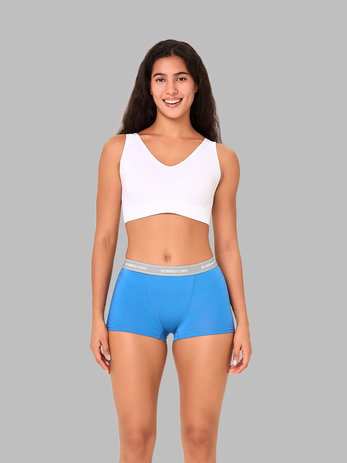 Soft Lightweight  Women's Boyshort Moisture Wicking 4 Pack