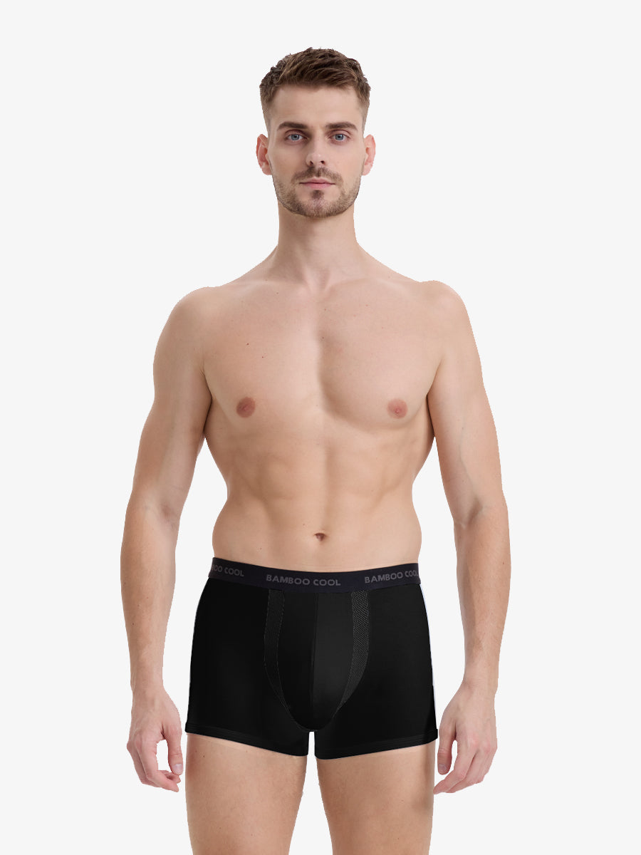 Men's Trunks with U-Mesh Vent 4 Pack