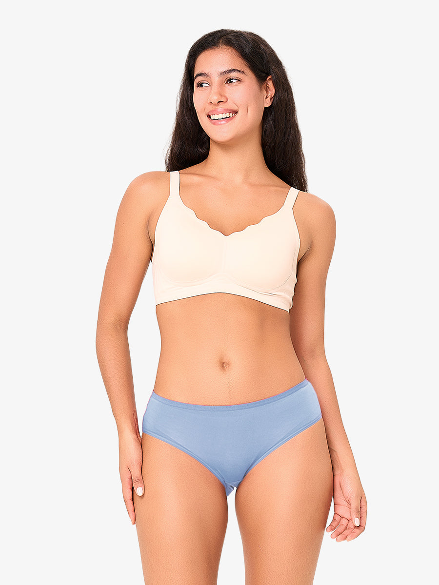 Breathable Hipster Ladies Panties 5 Pack