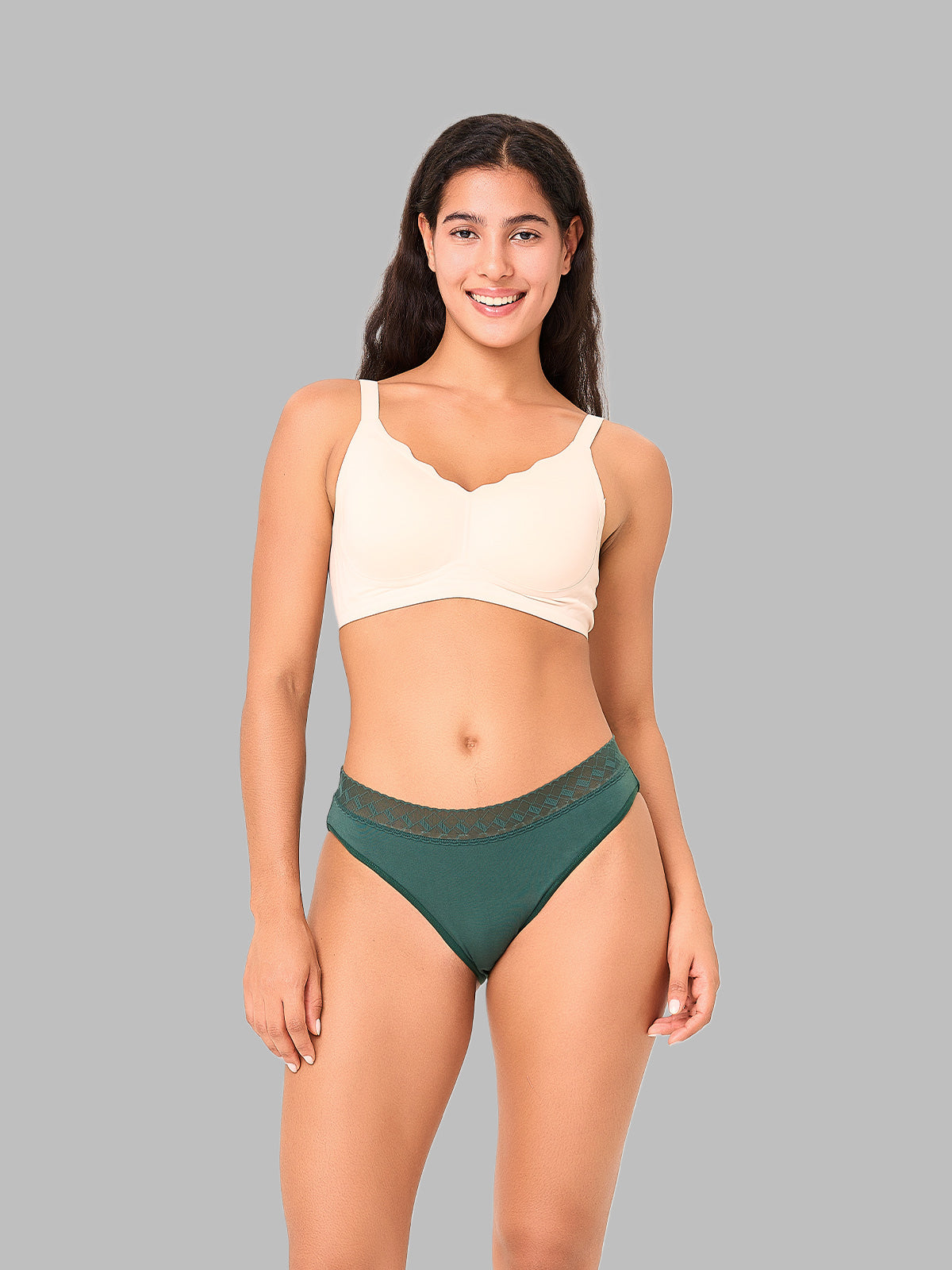 Soft Lace Hipster Women's Bikini Moisture Wicking 6-Pack
