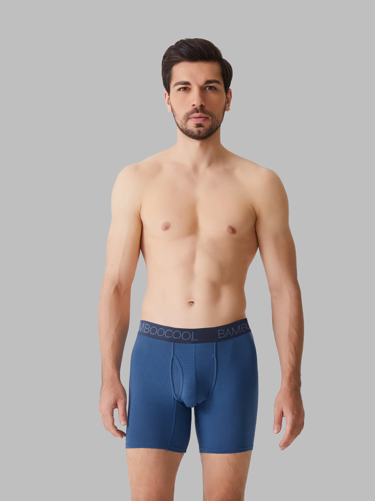 Lightweight Comfort Soft Moisture-Wicking Men's Boxer Briefs 6 Pack