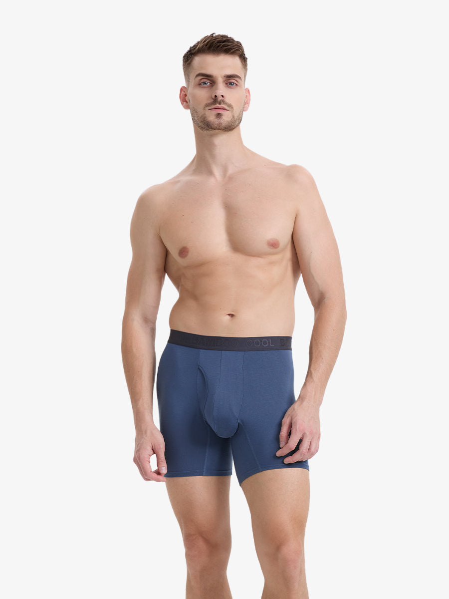 Men's Boxer Briefs with Fly 7 Pack