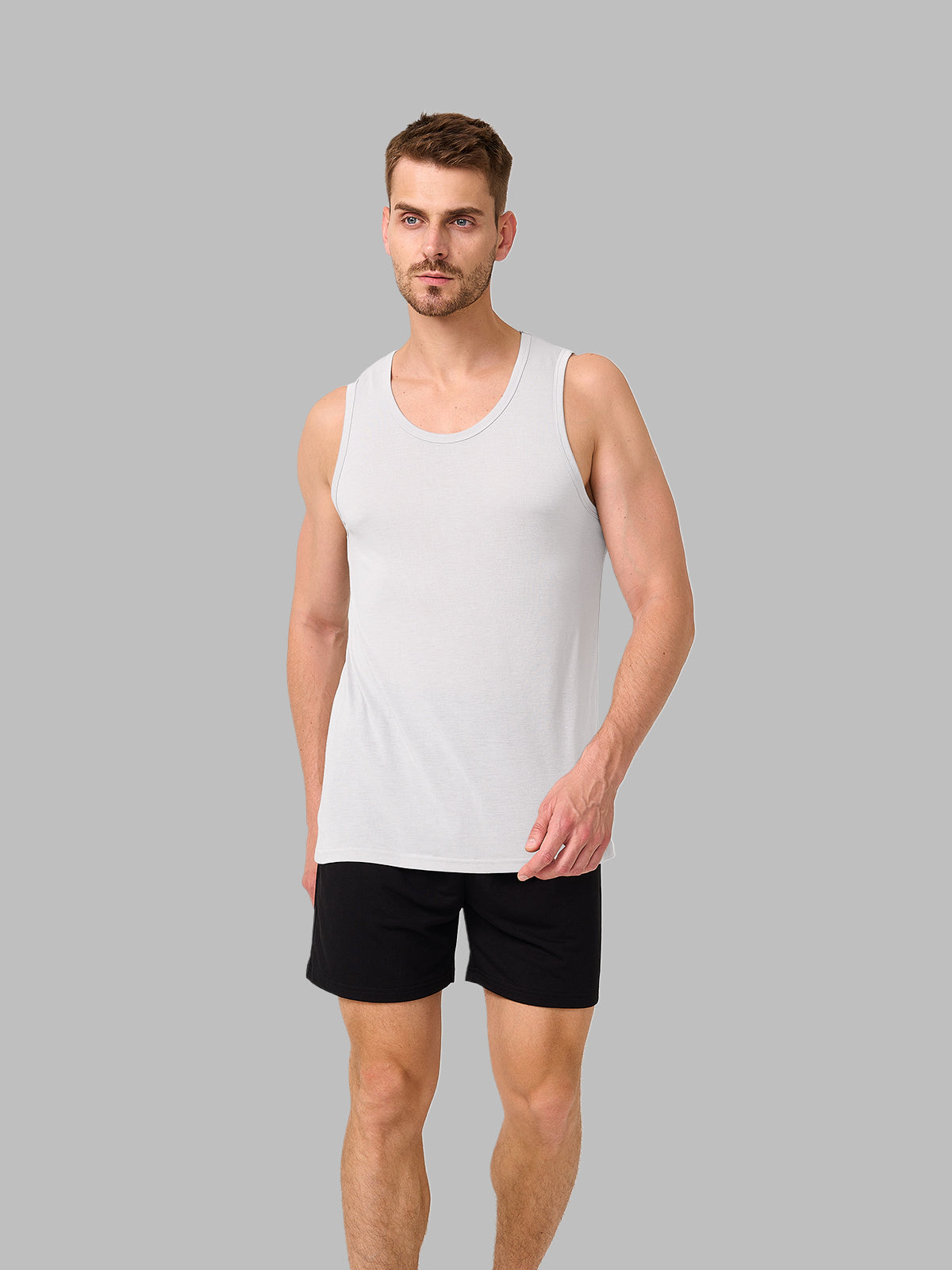 Moisture-Wicking Breathable Men’s Tank Top Undershirts 3 Pack