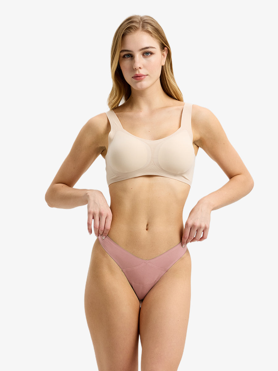 V-Shape Ultra Soft Breathable Thong 6 Pack