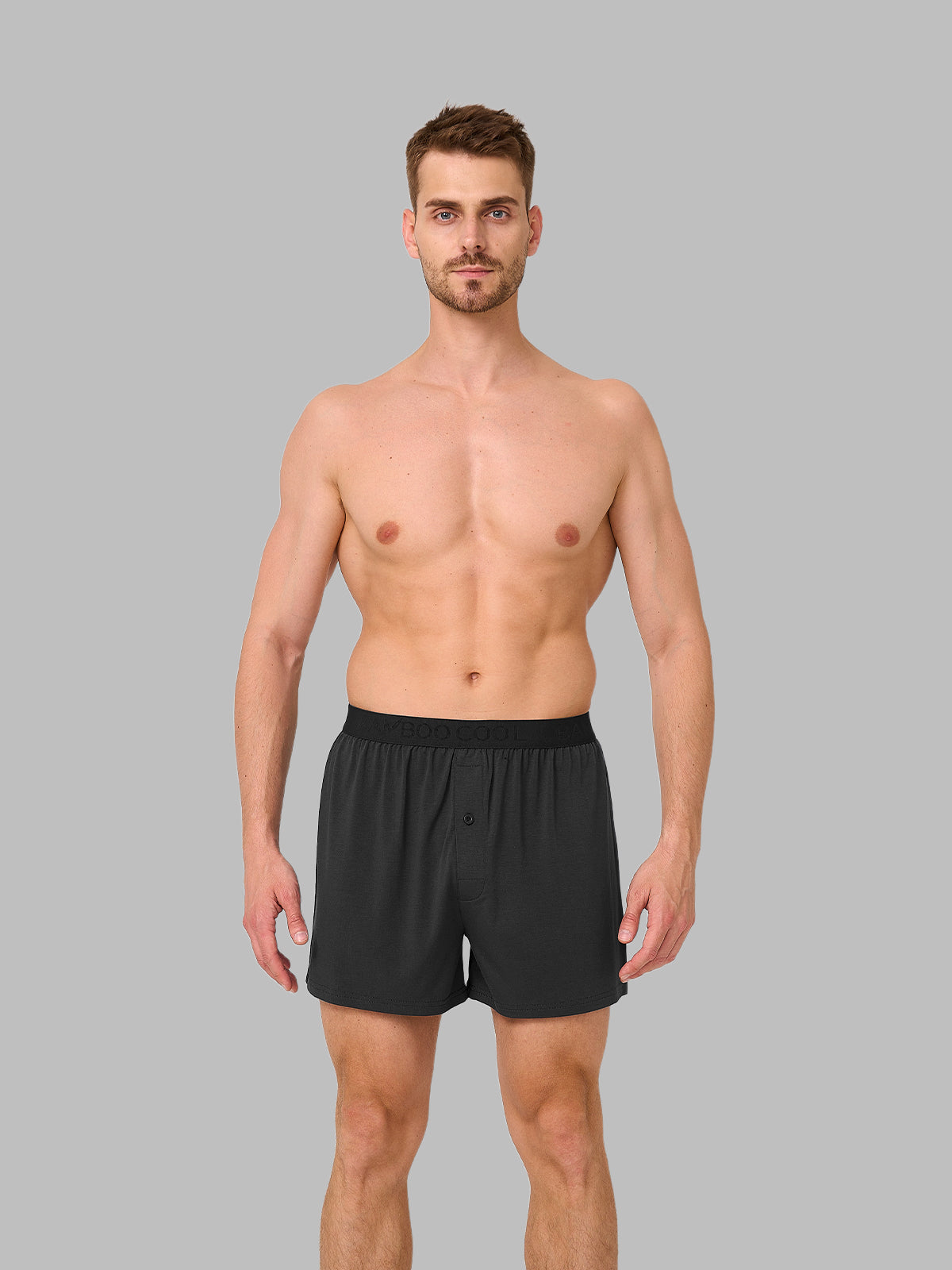 Moisture-Wicking Cool Men’s Boxer Shorts Loose Fit 4 Pack
