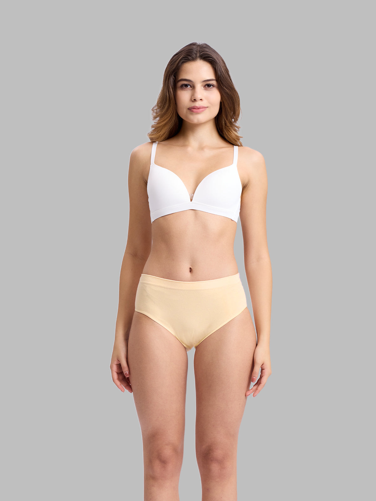 Moisture-Wicking Women's Bikini Seamless Stretchy Briefs 6-pack