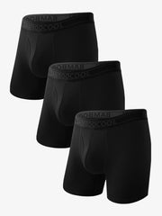Men's Bamboo Boxer Briefs 3 Pack