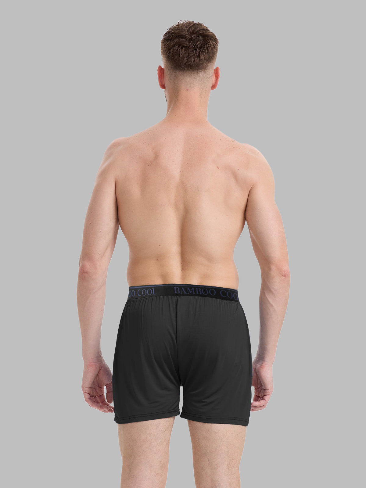 Cooling Soft Men’s Boxer Shorts Lounge Stretch Fit 3 Pack