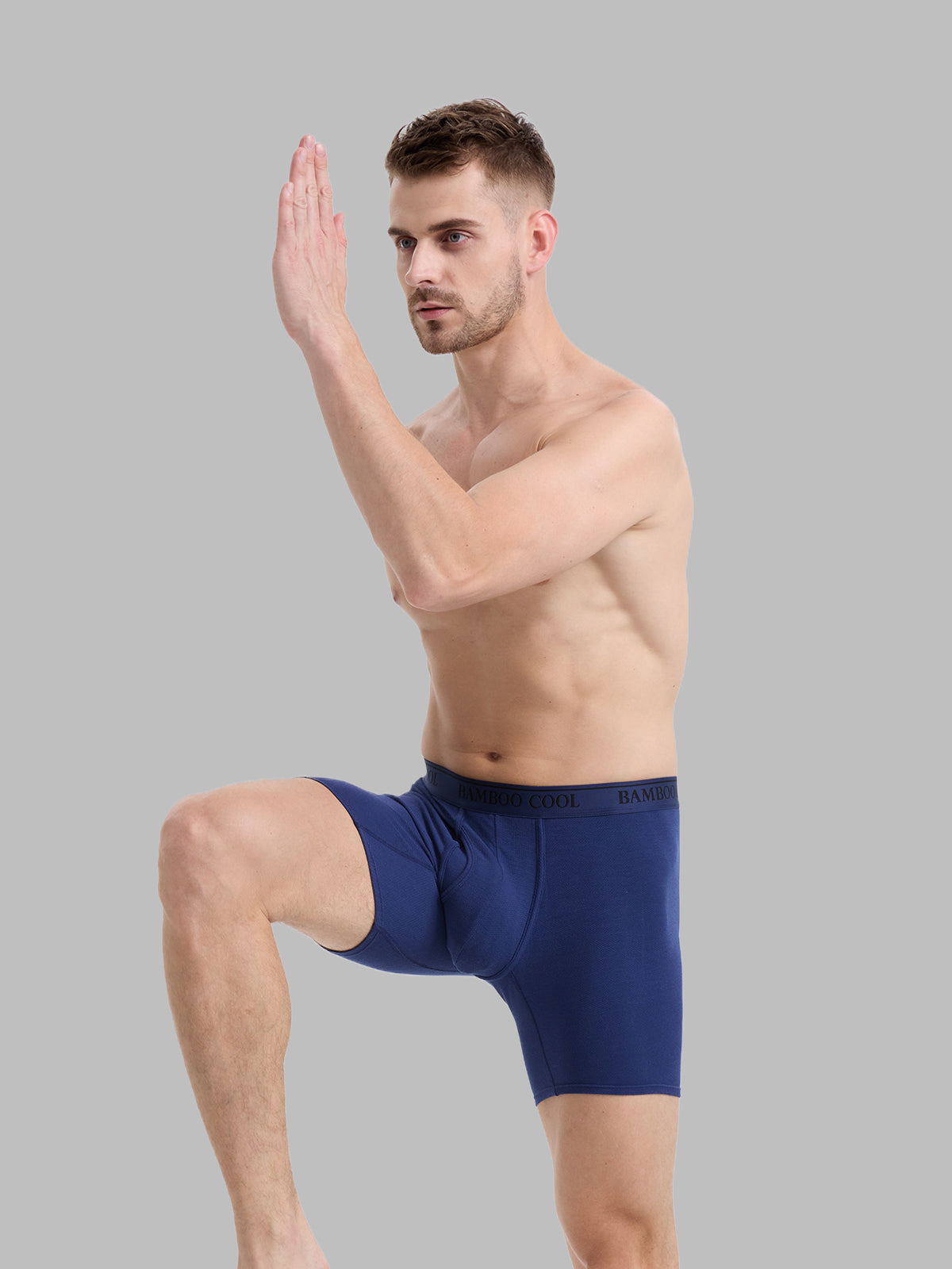360° Mesh Cooling Men’s Boxer Briefs Moisture-Wicking 3 Pack