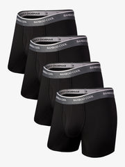 Mens Underwear Boxer Briefs 4 Pack