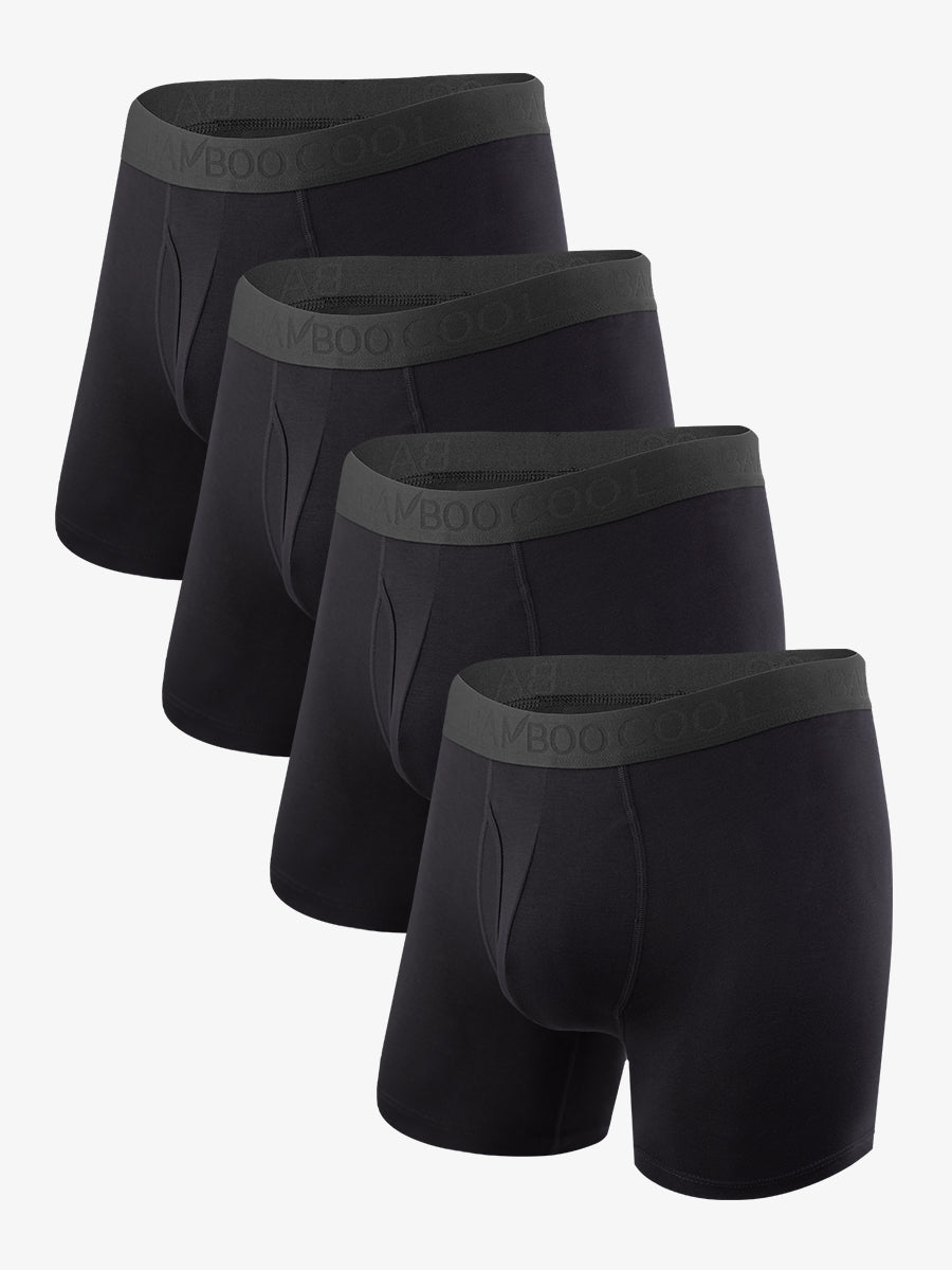 3D Pouch Men's Boxer Briefs 4 Pack