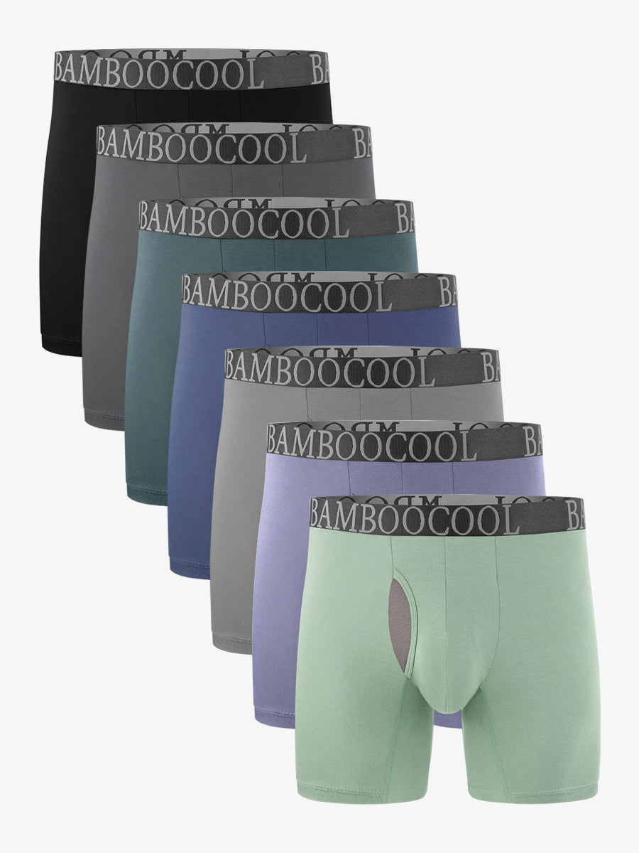 Ultra Mesh Mens Boxer Briefs 7 Pack