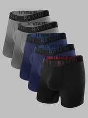 Ultra Soft Men’s Boxer Briefs Moisture-Wicking with Fly 5 or 7 pack