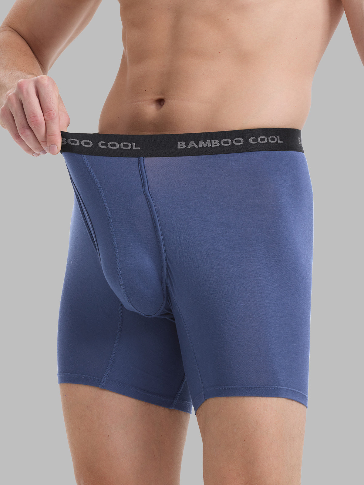 Coo Boxer Ultra Soft Mens Boxer Briefs 7 Pack - Bamboo Cool