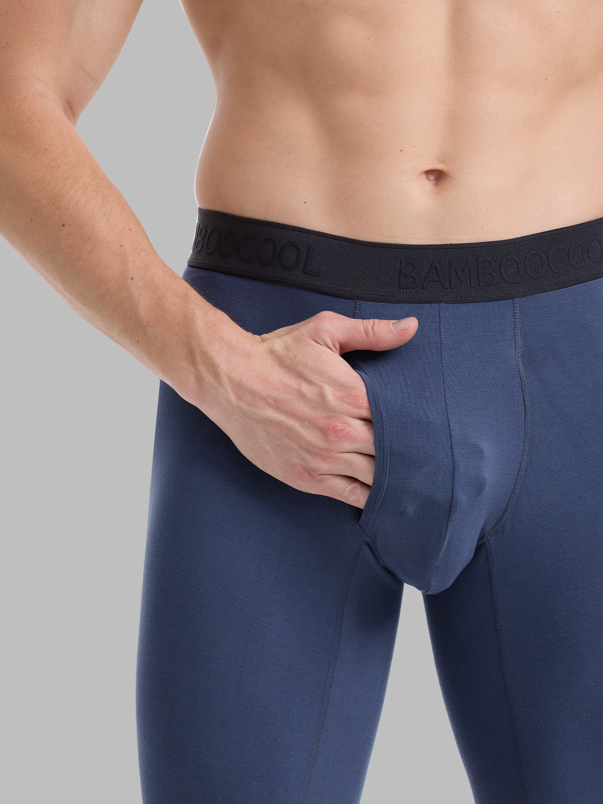 Men's Long-Leg Sports Boxer Briefs 3 Pack