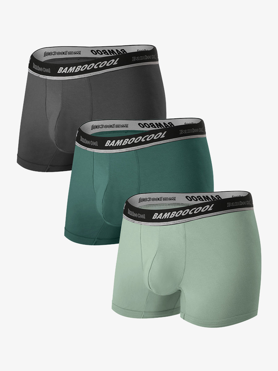 Men's Trunks Underwear 3 Pack - Bamboo Cool