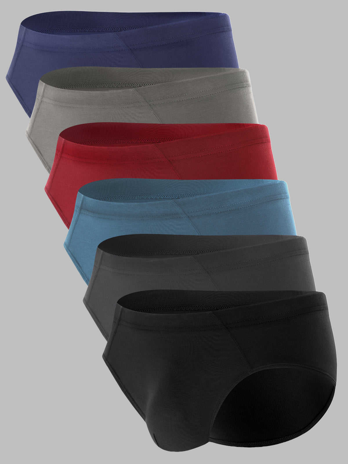 Men's Briefs with Contour Pouch 6 Pack
