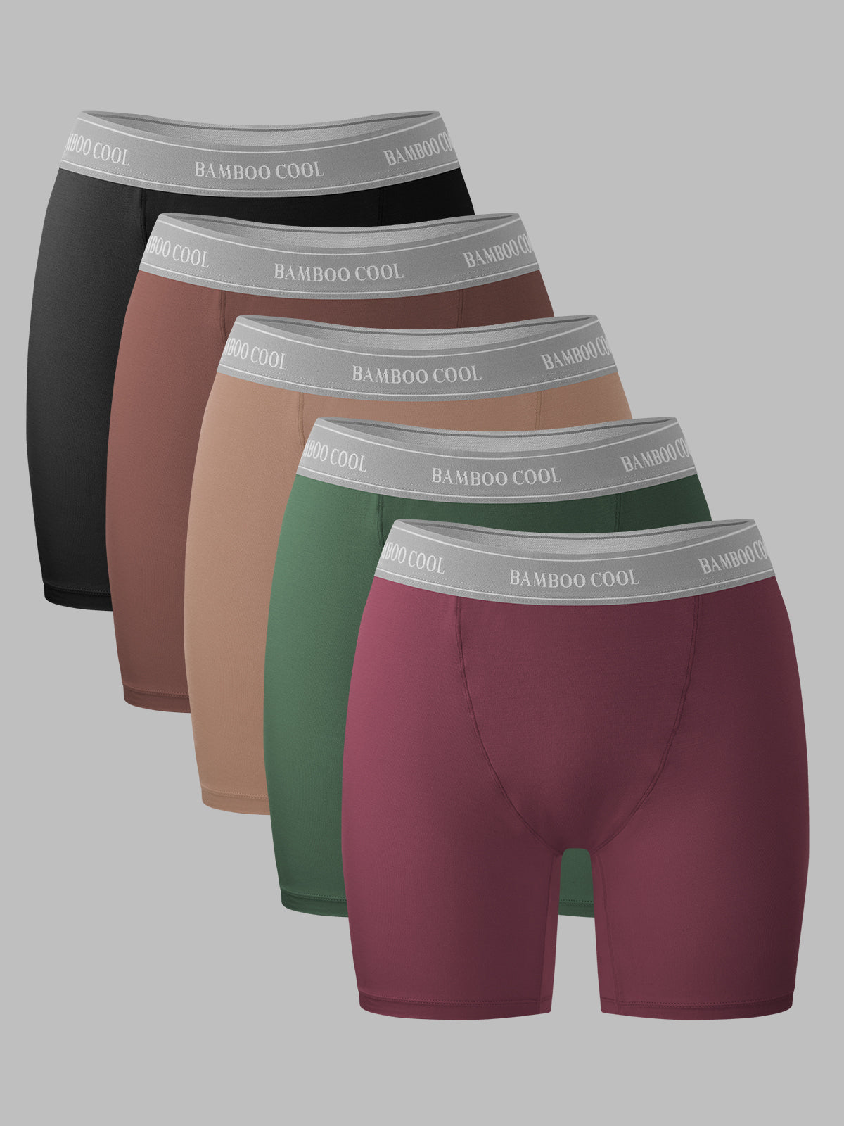 Autumn Multi Women's Boyshorts 5 Pack