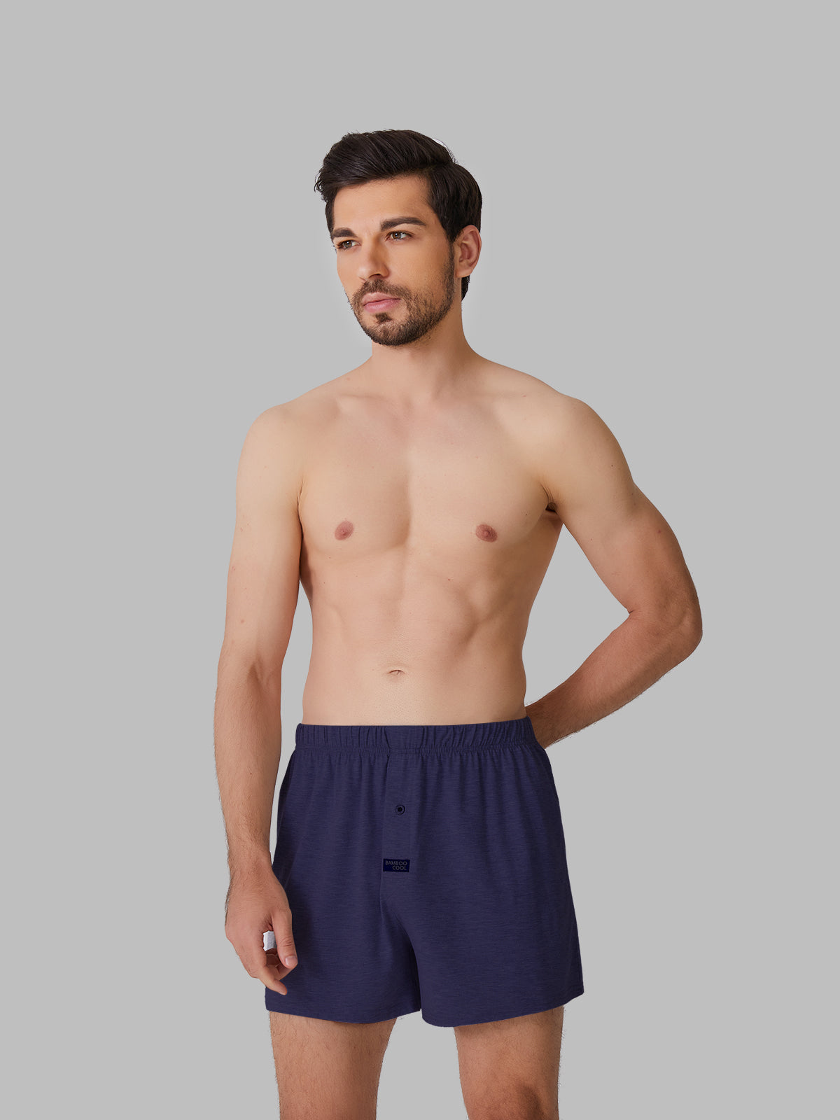 Stretch Relaxed Fit Men's Classic Boxer Shorts 3 Pack