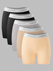 Bare Essentials Women's Boyshorts 5 Pack